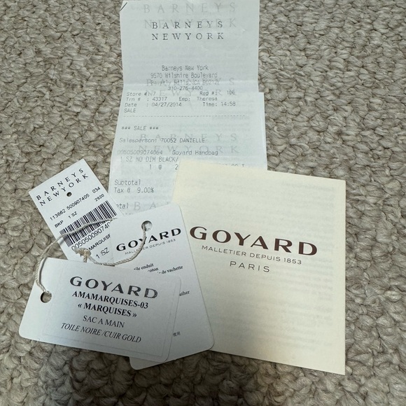 Goyard Black Marquises Tote - Picture 16 of 16